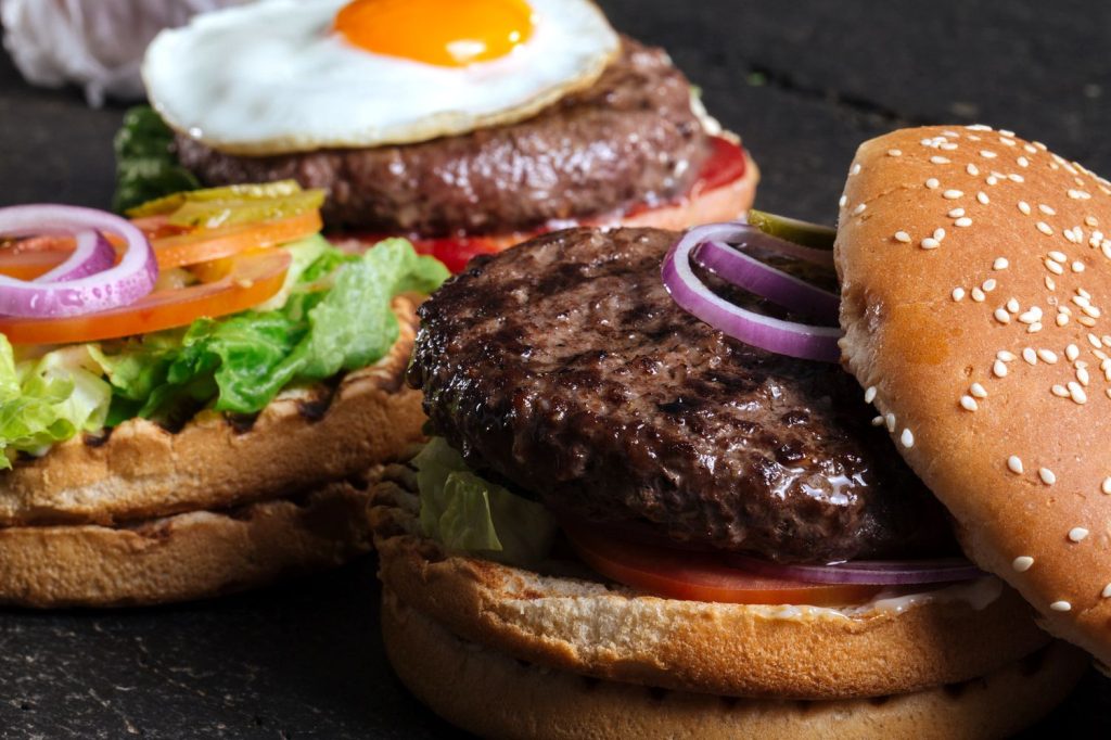 Dos Hamburguesas deliciosas Dos Hamburguesas deliciosas