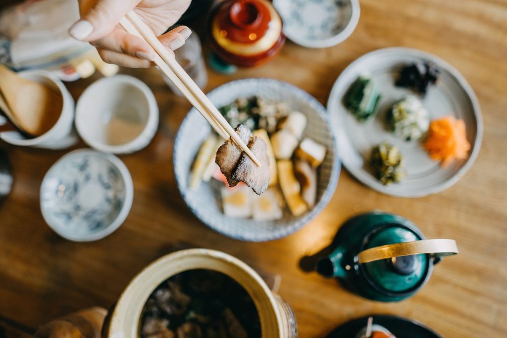 Eating with Chopsticks