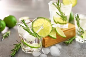 Cocktail with Lime