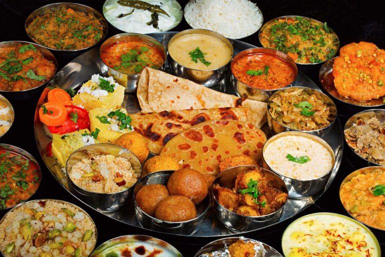 Indian food platter