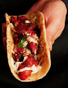 Chicken Tikka Paratha Roll