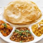 Halwa Puri with Doodh Pati Chai
