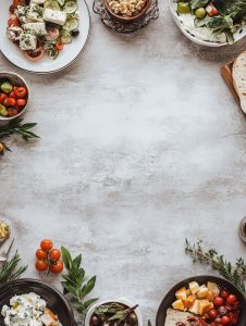 Mediterranean Food Spread