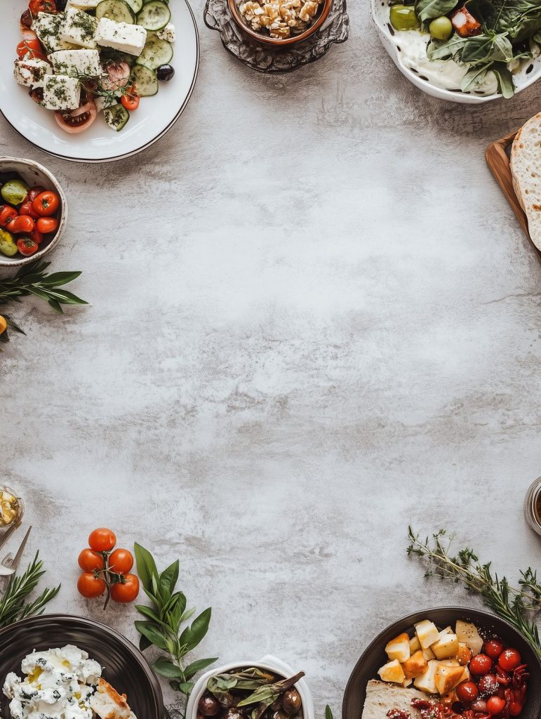 Mediterranean Food Spread