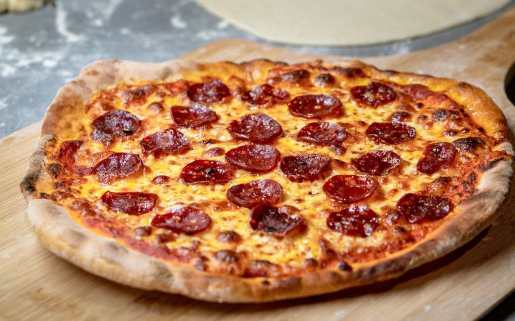 Rebanada de pepperoni