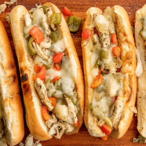 Chopped Chicken Philly