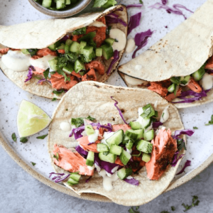 Smoked Salmon Tacos