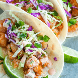 Spicey Shrimp Tacos