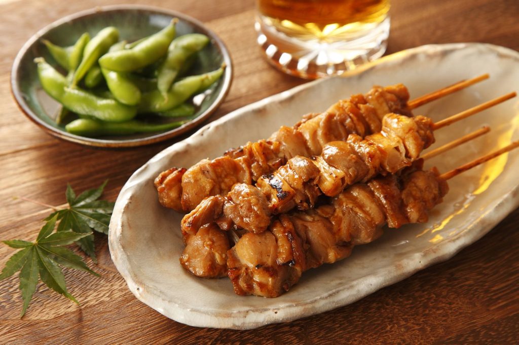 Pinchos de pollo