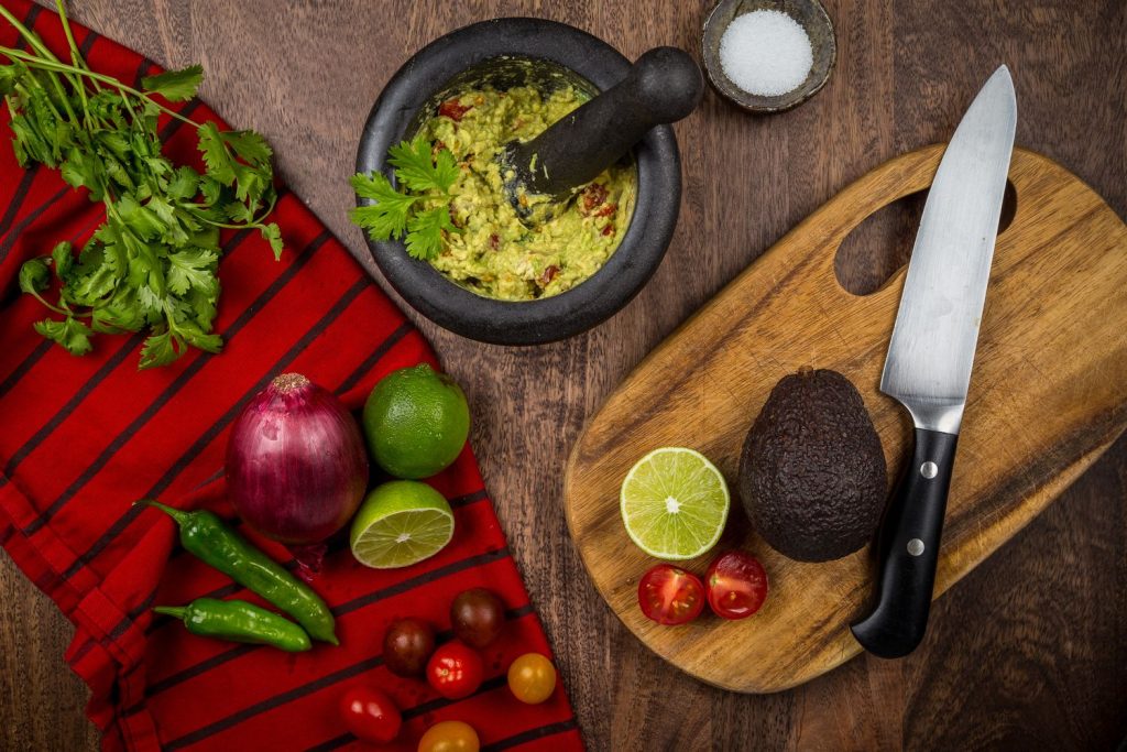 Preparing Guacamole