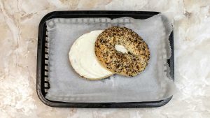 Toasted Bagel with Cream Cheese
