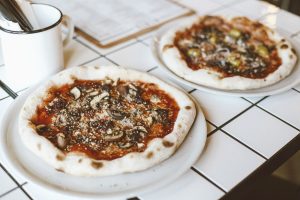 Personal Mushroom Pizza