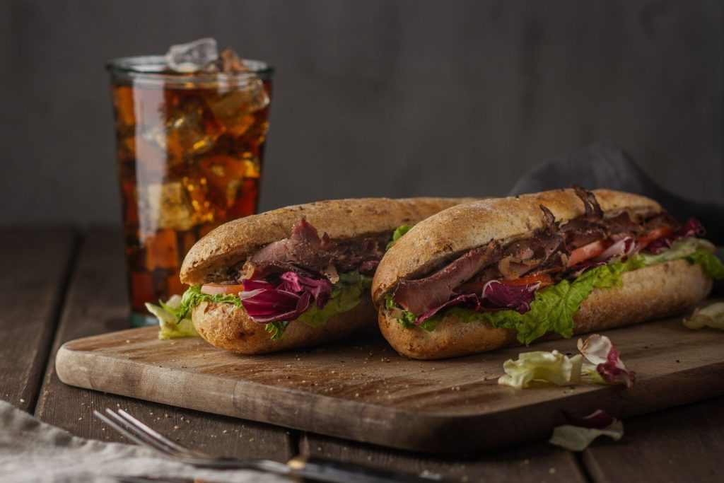 Bagels and deli food