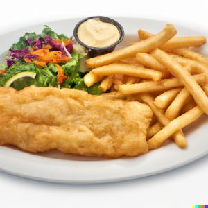 Fish and Chips Deluxe Platter