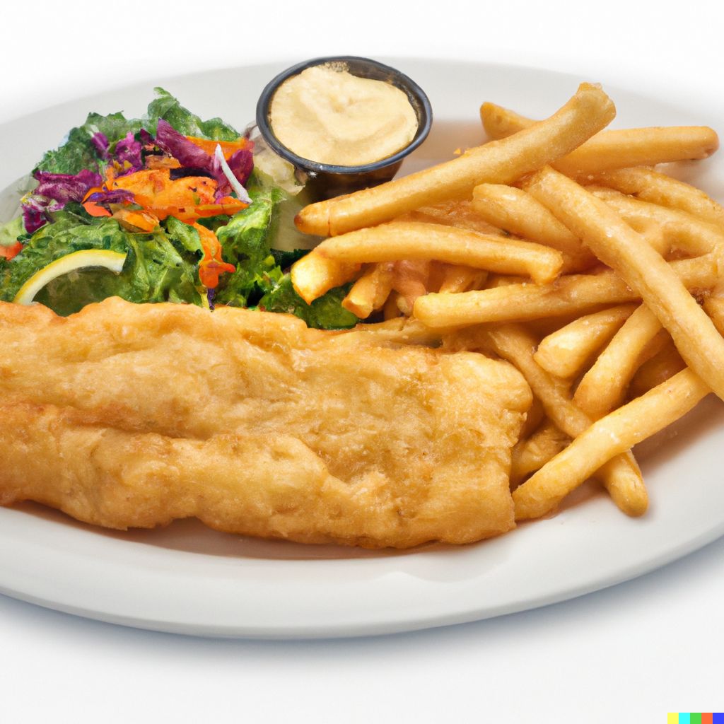 Fish and Chips Deluxe Platter