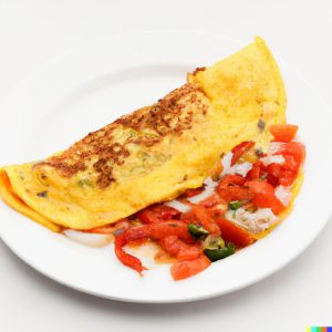 Mexican Omelette Breakfast