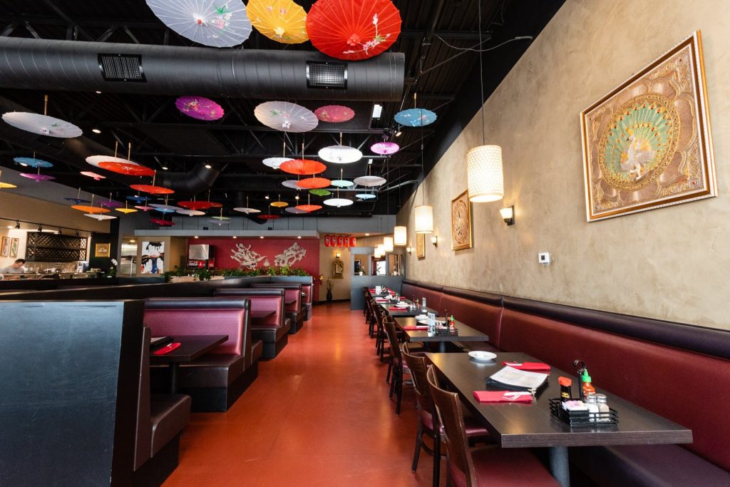 Sushi and Thai food Sushi and Thai food