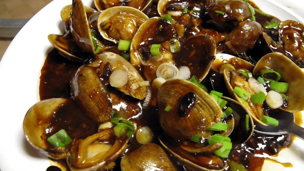 Clam with Black Bean Sauce