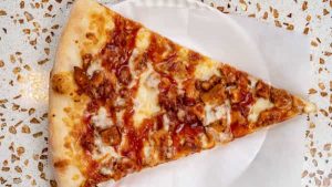 BBQ Chicken Pizza Slice BBQ Chicken Pizza Slice