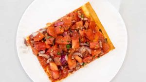 Focaccia Pizza Slice Focaccia Pizza Slice