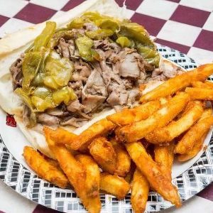 Italian Beef & Sausage Combo Sandwich