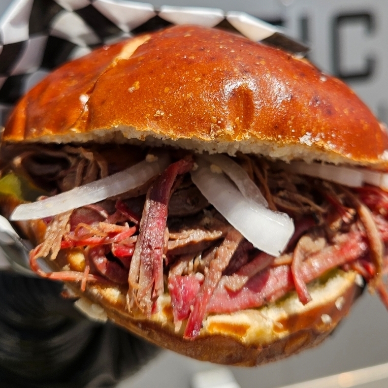 Pulled Brisket Sandwich