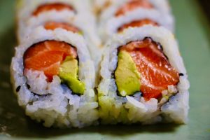Salmon Avocado Roll Salmon Avocado Roll