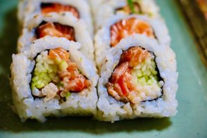 Spicy Salmon Roll Spicy Salmon Roll