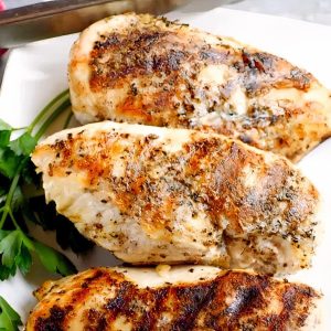 Grilled Chicken Breast Platter