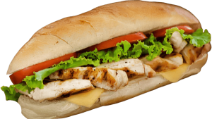 Grilled Chicken On Hero