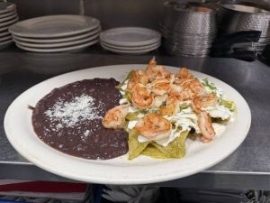 Camaron / Shrimp Chilaquiles
