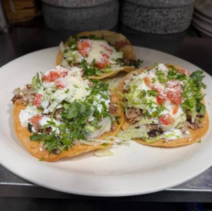 Carnitas / Roasted Pork Tostadas