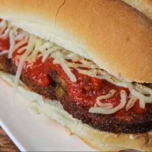 Large Eggplant Parm Sub