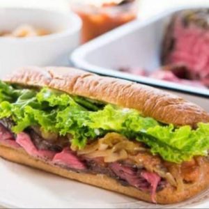Large Roast Beef & Cheese Sub