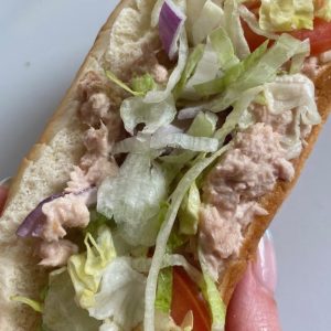Small Tuna & Cheese Sub