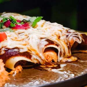 Grilled Shrimp Enchilada