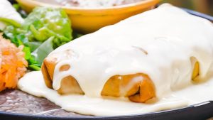 Shredded Chicken Chimichanga