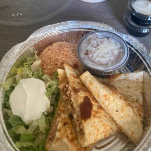 Shredded Chicken Quesadilla