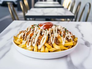 Nacho Fries with Meat