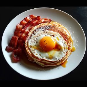 Pancakes, Eggs, Protein