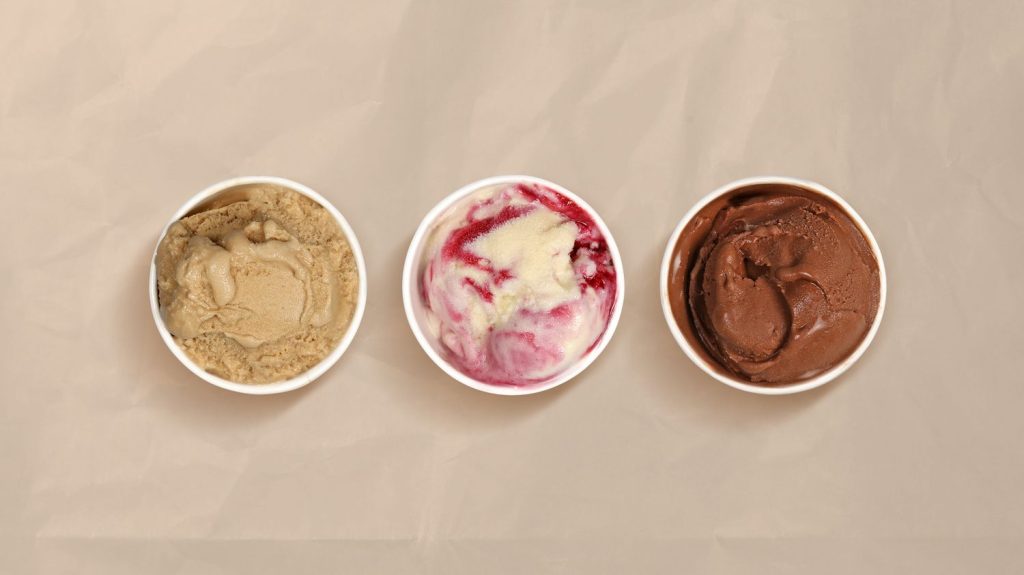 Three Flavours of Ice Cream