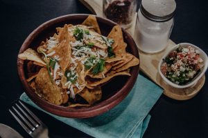 Restaurant interior or food