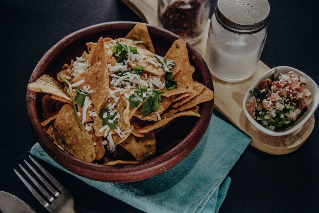 Restaurant interior or food