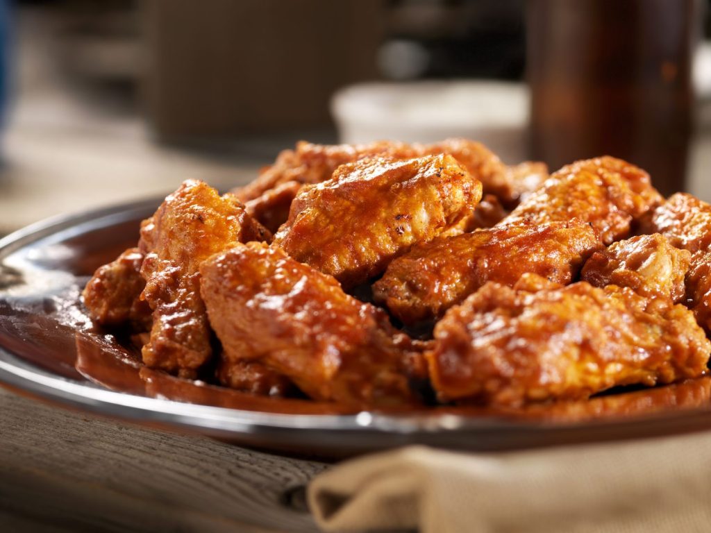 Barbequed Chicken Wings