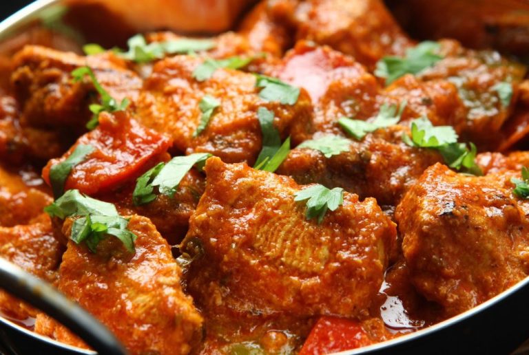 Indian food on table