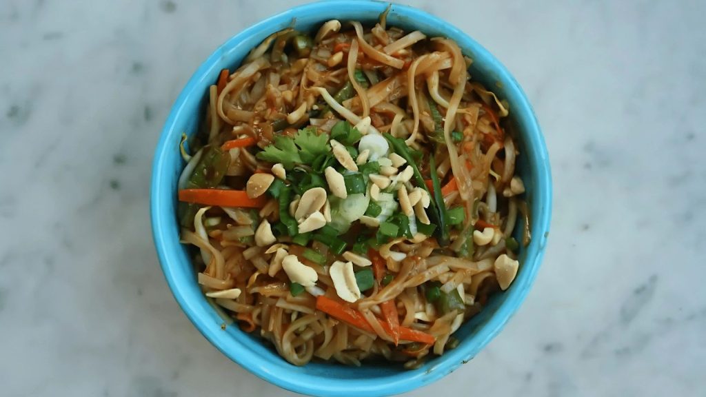 Vegan Pad Thai Noodles