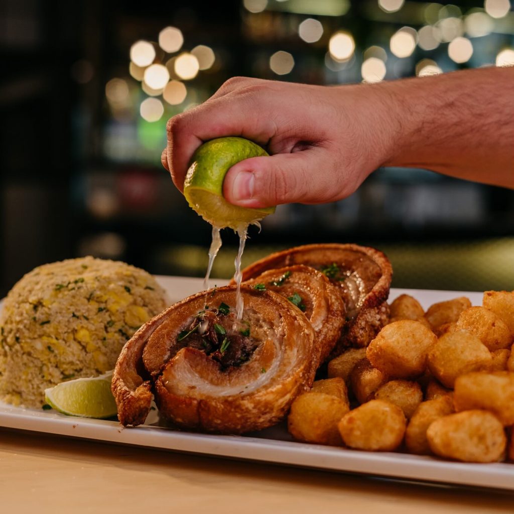 Restaurant food