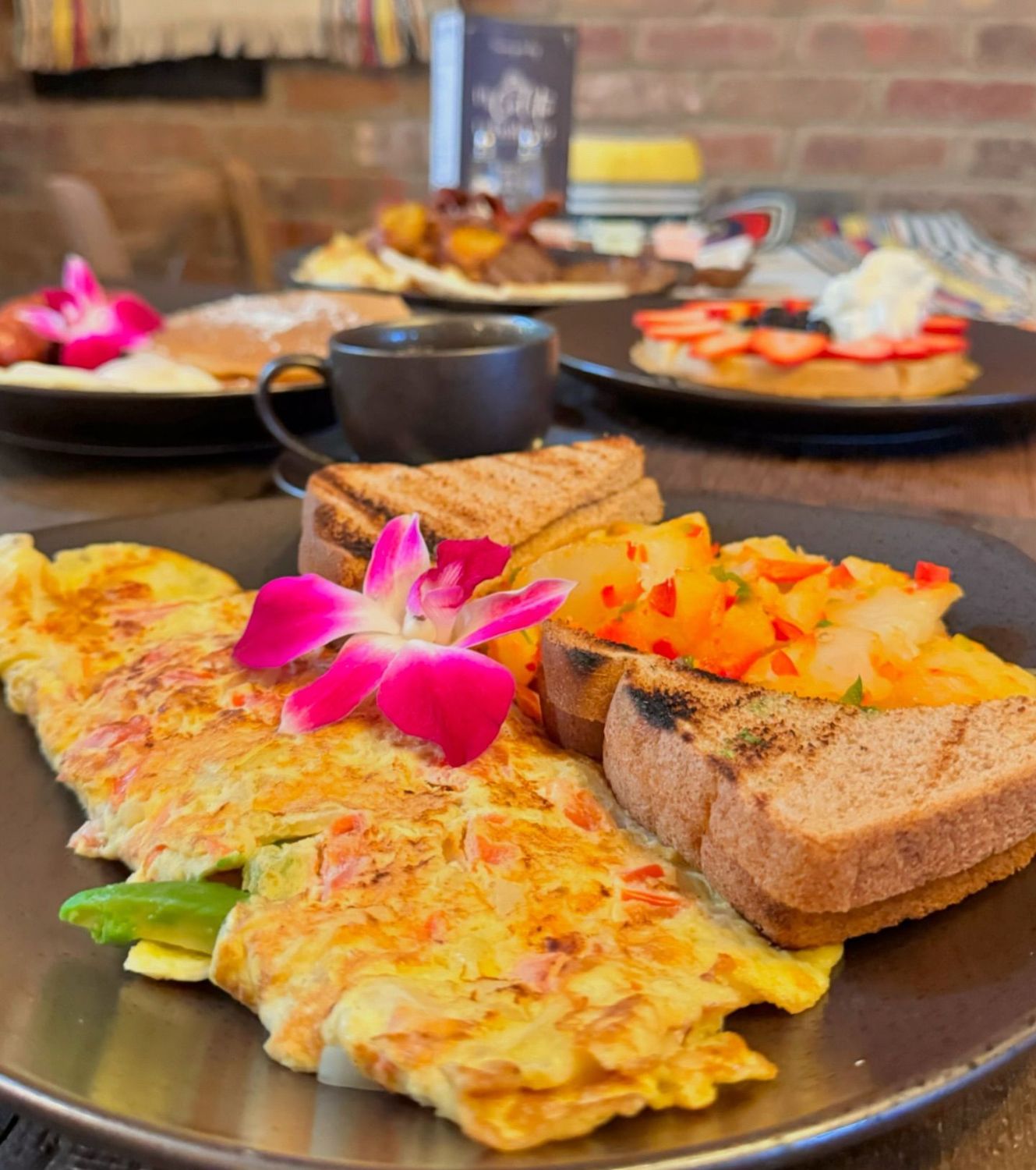 Restaurant food