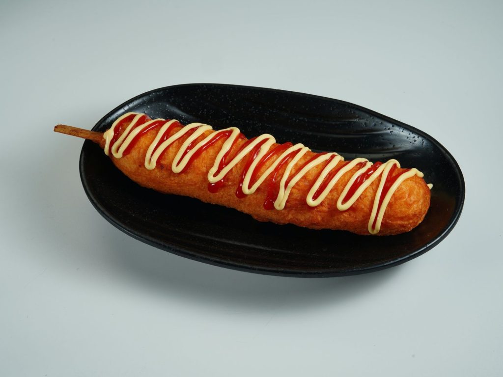 Korean Snack Food background