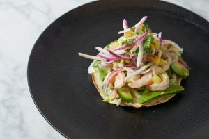 Shrimp Tostada